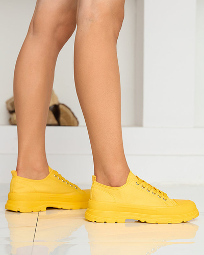 Žluté dámské sportovní tenisky Ctogi- Footwear