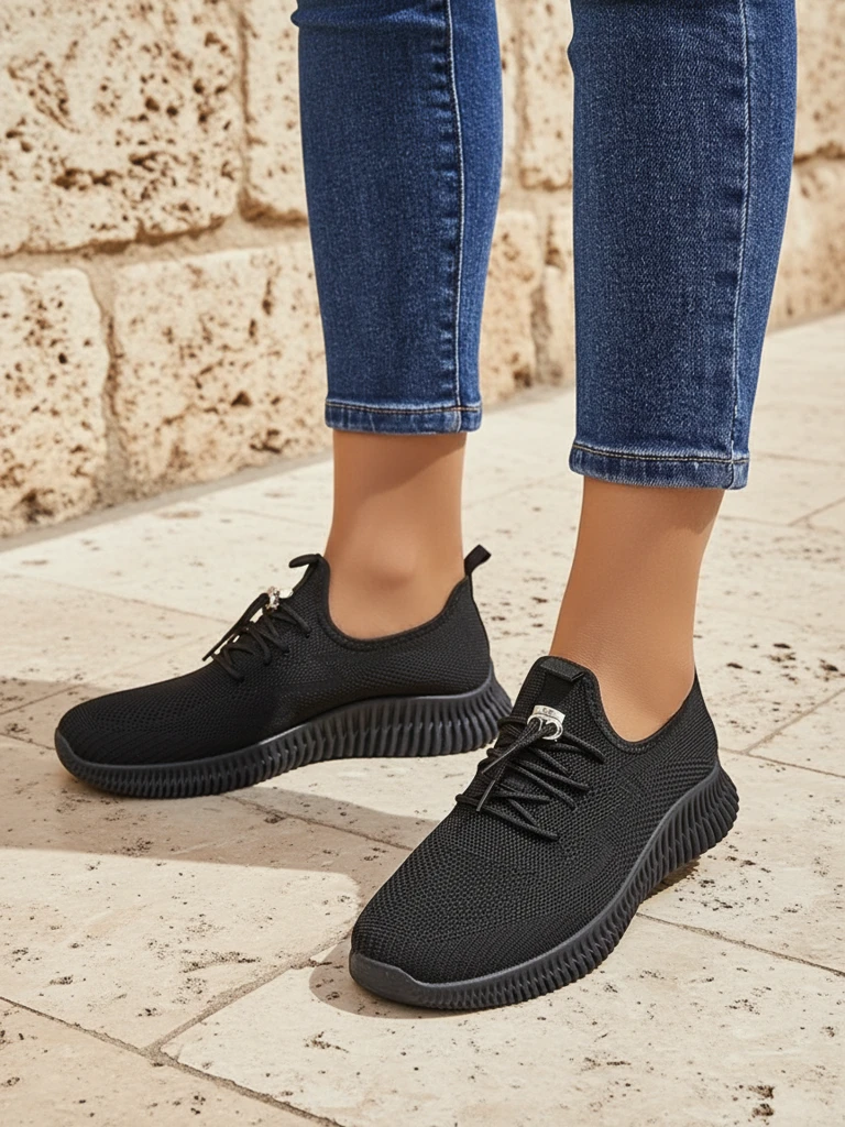 Royalfashion nazouvací dámské sportovní boty z textilní tkaniny Royaletta