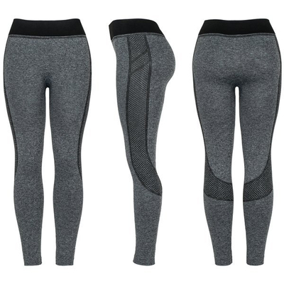 Сірі гетри з чорними вставками - Штани 1