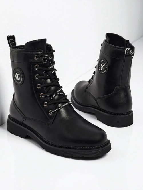 Жіночі ботфорти Tavira на шнурівці з екошкіри