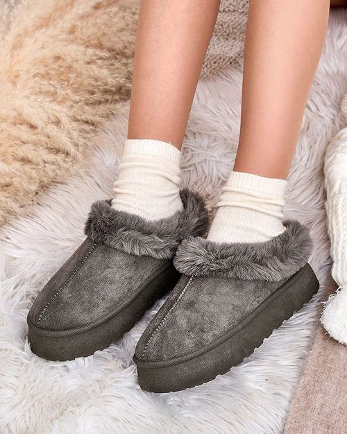 Royalfashion Жіночі короткі черевики а-ля снігоступи Kapfiee