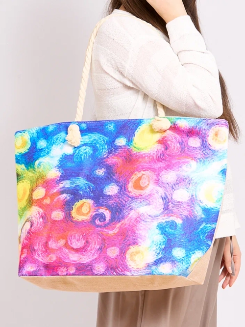 Royalfashion Велика сумка з тканини з принтом