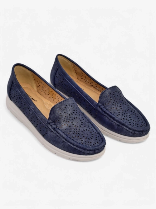 Royalfashion Жіноча перфорована мокасина Besset