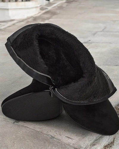 Dámské kotníkové boty Royalfashion na podpatku Aminor
