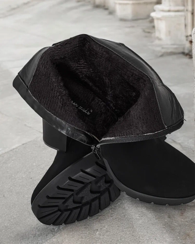 Dámské kotníkové boty Royalfashion na klínovém podpatku Effe