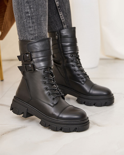 Royalfashion Dámské boty z ekokůže Faserti