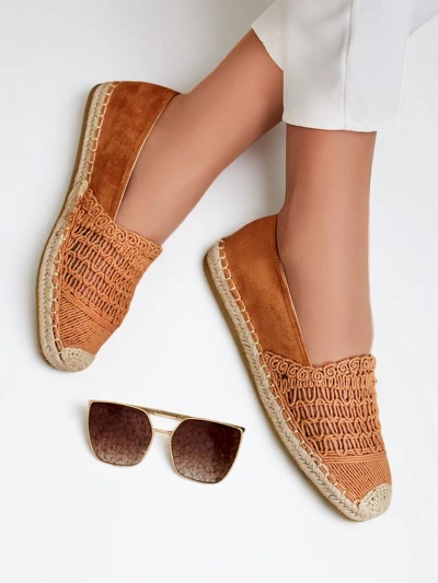 Royalfashion Ažurové dámské espadrilky Cetillad