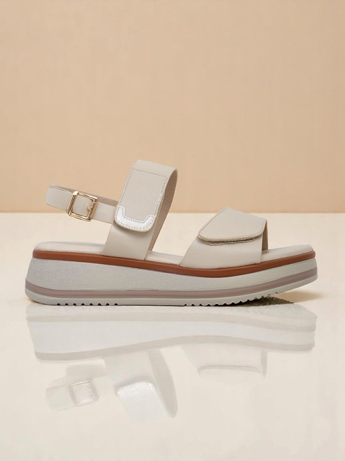 Royalfashion Жіночі босоніжки з товстішою підошвою Tulipp