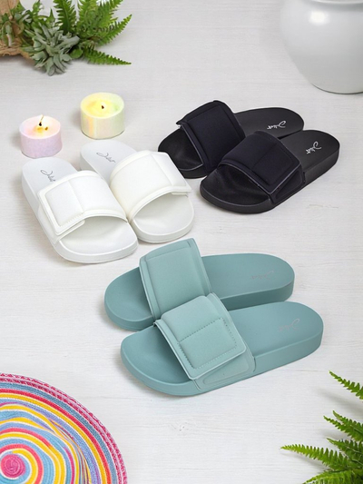 Royalfashion Dámské pantofle na ploché podrážce FlexiWalk