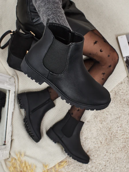 Dámské kotníkové boty a'la Chelsea z eko kůže Belmo