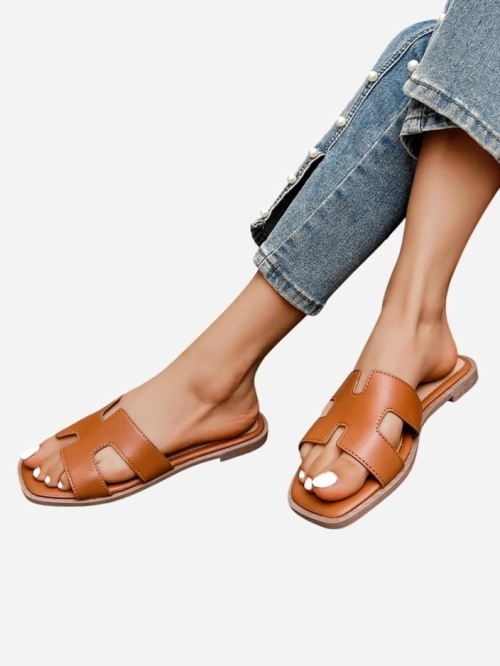 Royalfashion Жіночі плоскі сандалі Eval