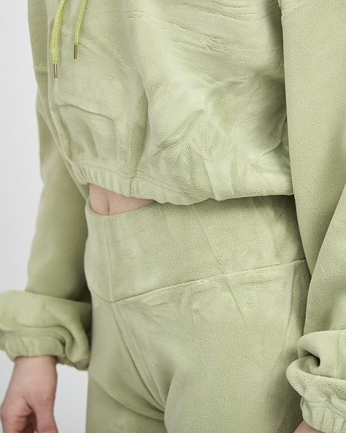 Зелений жіночий спортивний комплект кофта та лосини - Одяг