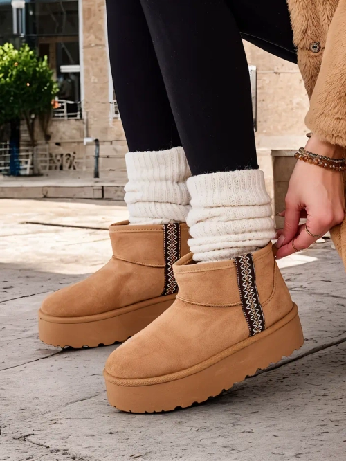 Royalfashion Короткі жіночі сніжні чоботи Haluzi