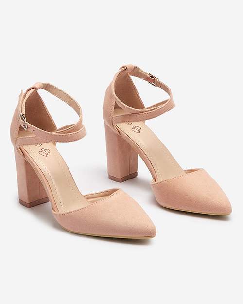 Рожеві жіночі туфлі-човники на стійці Amagy- Footwear