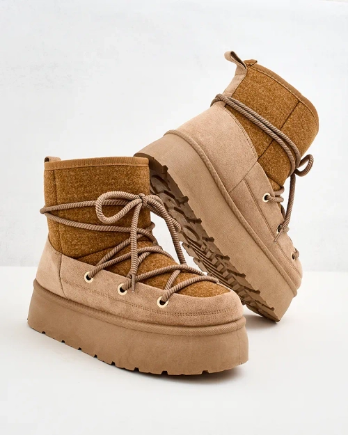 Royalfashion Жіночі снігоступи Filori на шнурівці