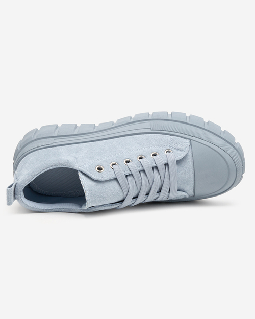 Сині високі жіночі кеди Maomis