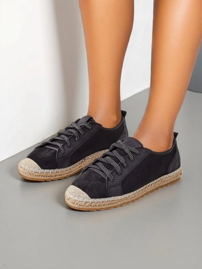 Royalfashion Dámské eco-suede tenisky Nissta