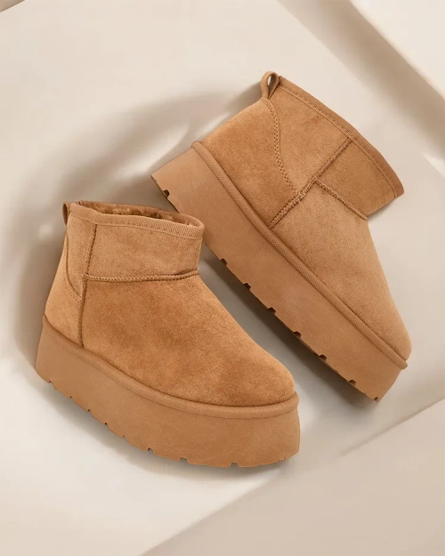 Роялфешн Короткі жіночі сніжні чоботи а'ля Хаванні