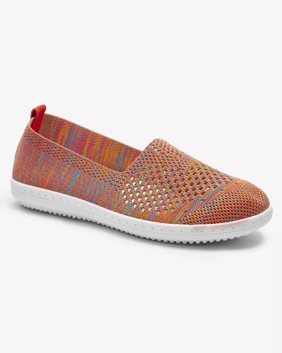 Ажурні різнокольорові сліпони з тканини Sadola - Взуття