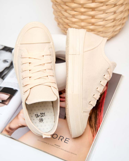 Royalfashion Жіночі класичні кеди на шнурівці Seleas