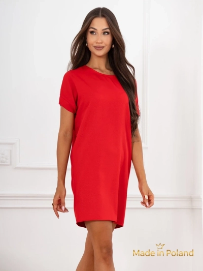 Jednoduché dámské krátké šaty Lady Time