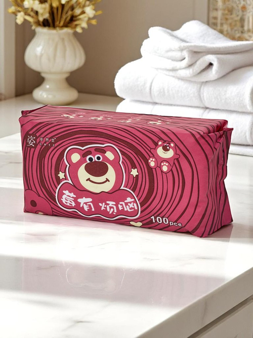 Вологі серветки з бавовни 100 шт.