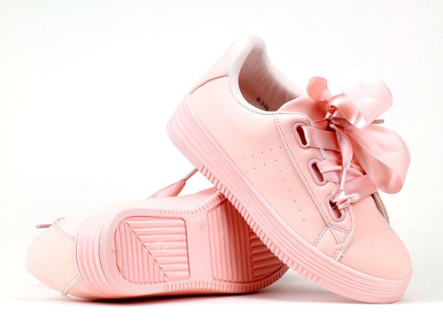 Różowe, sportowe buty - Obuwie
