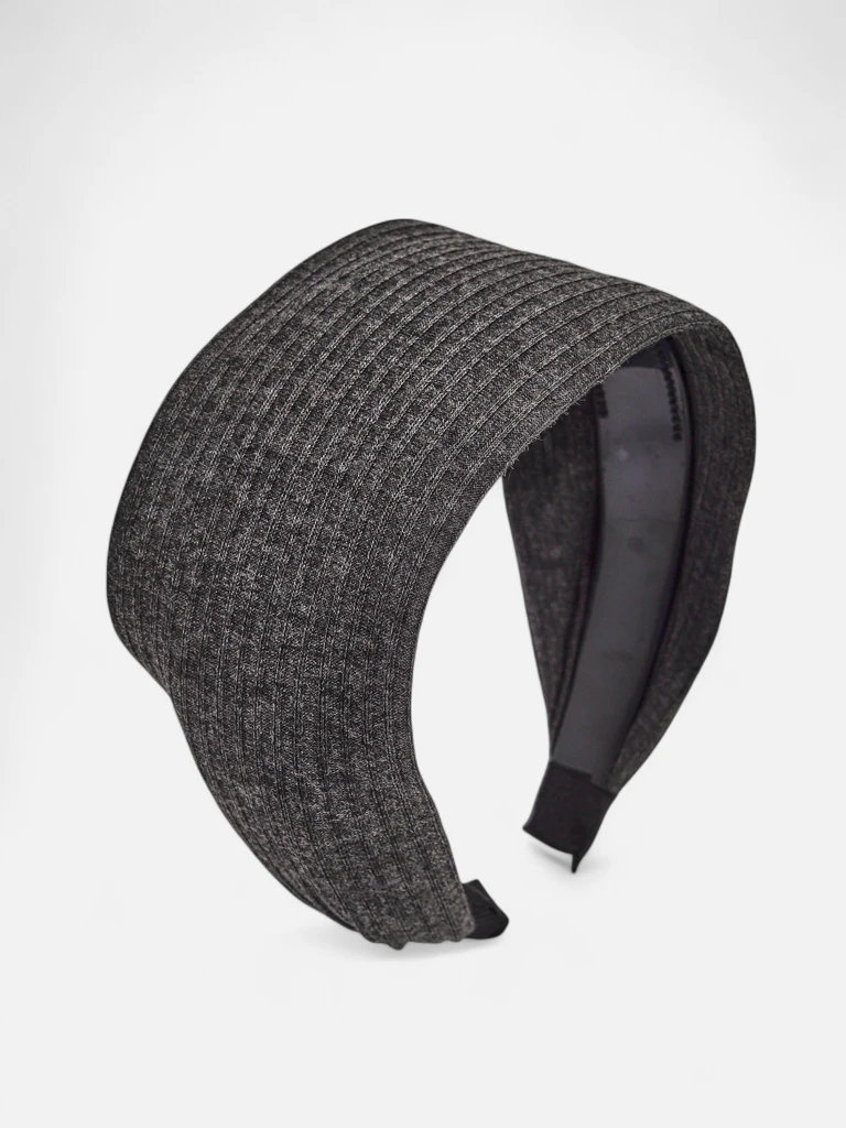 Royalfashion Gumička do vlasů - široká, žebrovaná