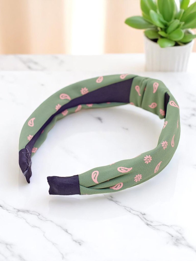 Royalfashion Pletená Čelenka Grafity Boom