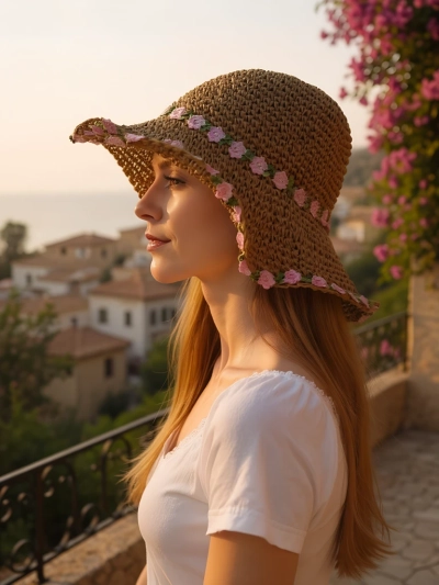 Royalfashion Жіночий солом'яний капелюх Malvera