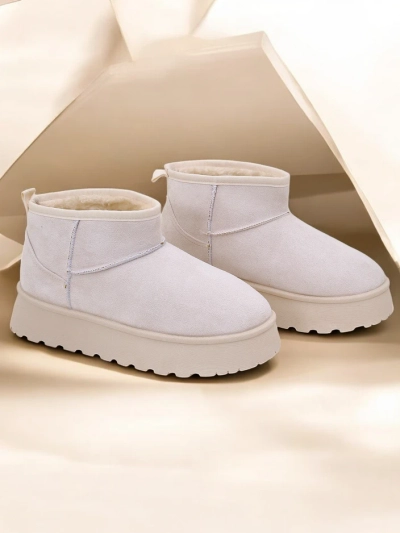Royalfashion Krátké boty a'la sněhové boty pro ženy Hezio