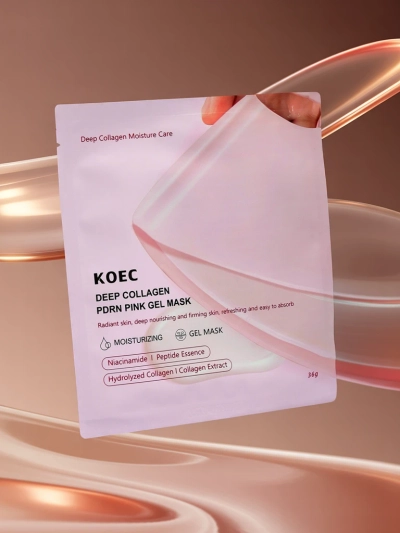 KOES Маска для обличчя колагенова у формі серветки - глибоке зволоження та зміцнення