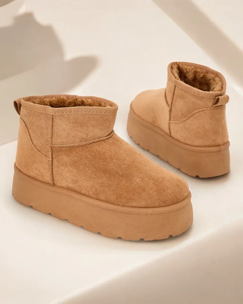 Роялфешн Короткі жіночі сніжні чоботи а'ля Хаванні