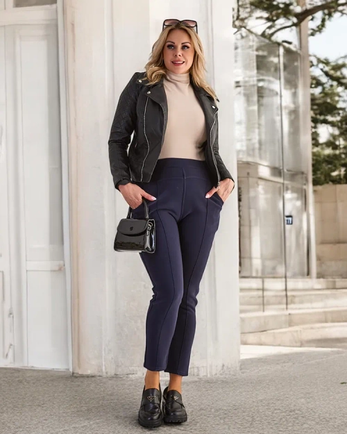 Royalfashion Утеплені жіночі лосини PLUS SIZE