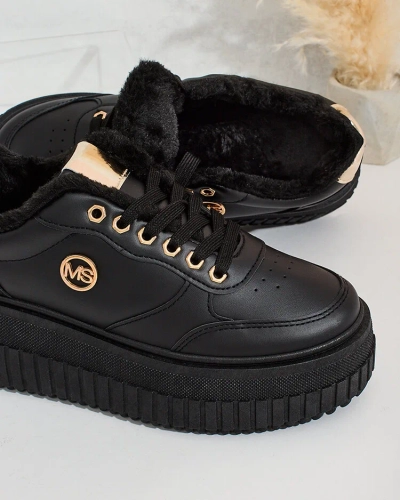 Royalfashion Zateplené dámské tenisky s kožíškem Sofi