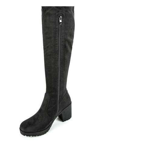 Сірі черевики на високій стійці від Ivisha - Взуття