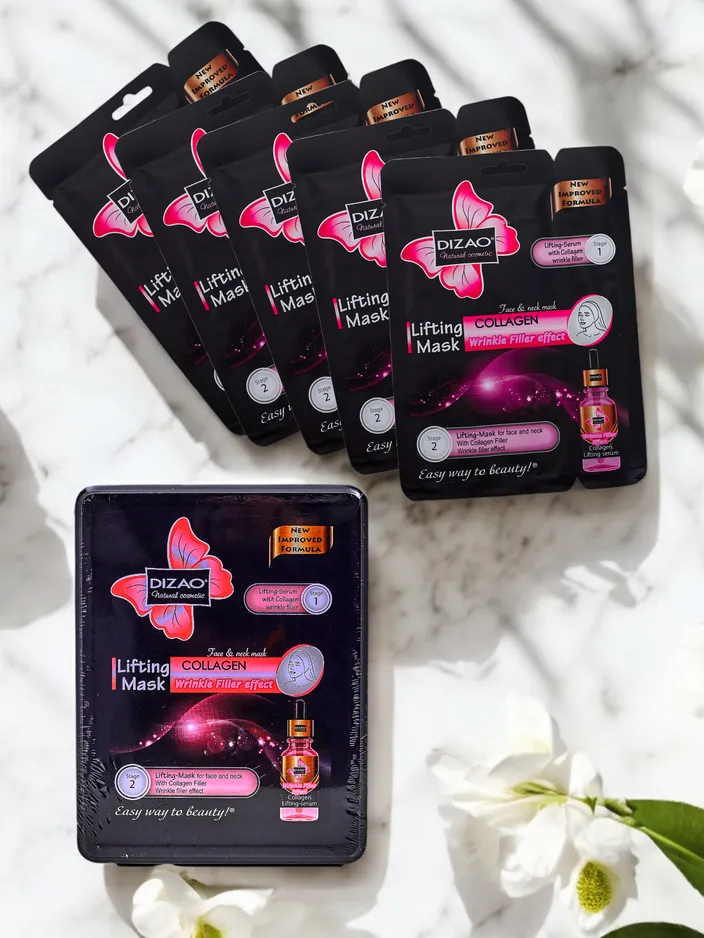 DIZAO - Sada séra a masky s kolagenem 6g + 36g x 10ks