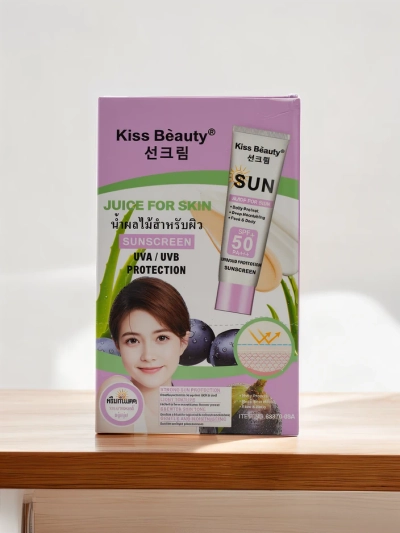 Kiss Beauty Sunscreen Cream 50 SPF у пакетах 30mlx10шт