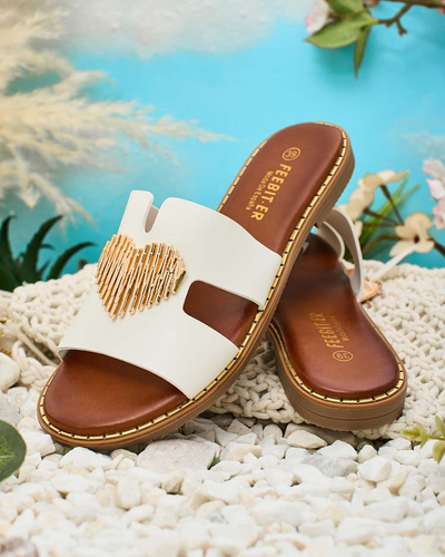 Royalfashion Dámské žabky s plochou podrážkou Ortyca