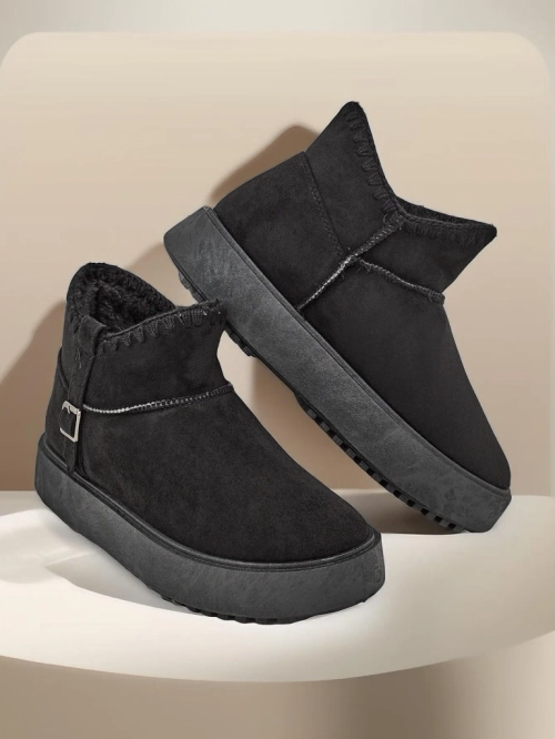 Роялфешн Короткие снежные ботинки женские Ewioz