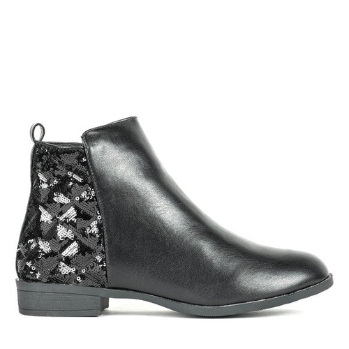 Чорні черевики з блискітками Pajetka - Взуття
