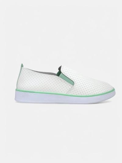 Royalfashion Dámské perforované slip-on boty Kassias