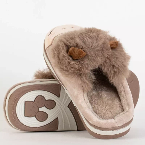 OUTLET Animmes beige bull тапочки дитячі - Взуття