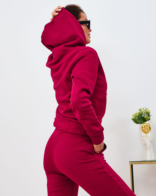 Жіночий утеплений спортивний костюм Royalfashion чорний з золотим принтом