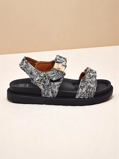 Royalfashion Dámské sandály s potiskem Aloe