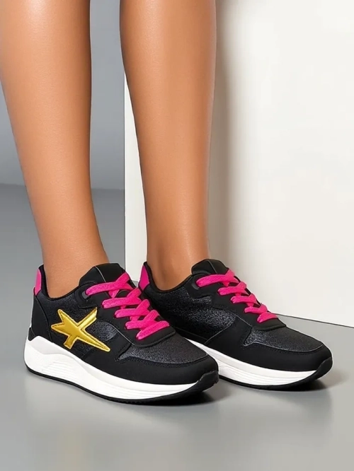 Кросівки Royalfashion для жінок з блиском Avenues