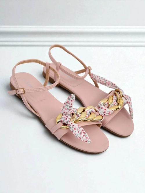 Royalfashion Жіночі сандалі на плоскій підошві BareLuxe