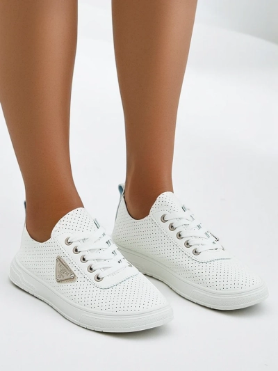 Royalfashion Жіночі спортивні туфлі на шнурівці з принтом Fennie