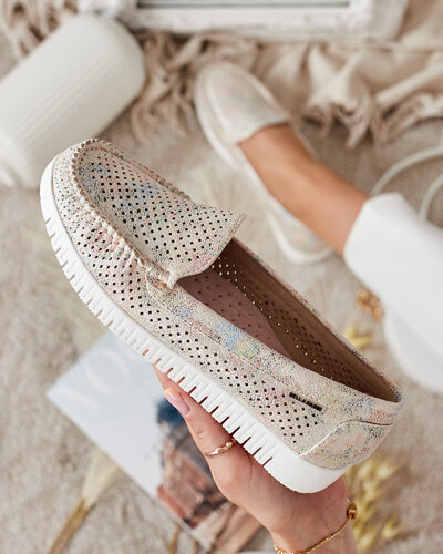 Royalfashion Dámské ažurové mokasíny Nafis