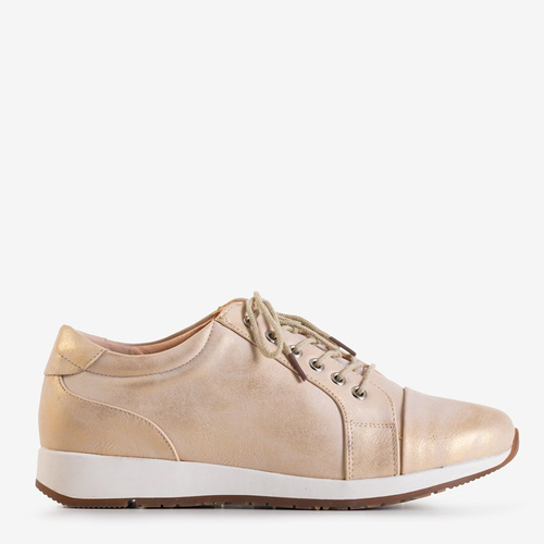 OUTLET Золоте жіноче спортивне взуття Theliel - Взуття